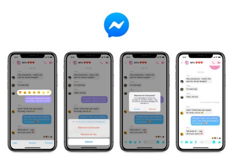 can you undo a message on facebook messenger