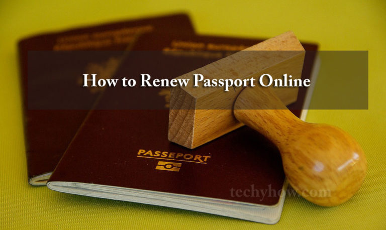 Ultimate Guide on How to Renew Passport Online - TechyHow